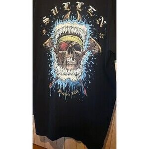 Sullen Men's Pirates Fate Short Sleeve Standard T-shirt Tattoo Skull NWT 2XL D30